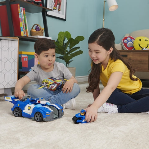 Spin Master - Set Spin Master Masinuta cu Accesorii Patrula Catelusilor Chase