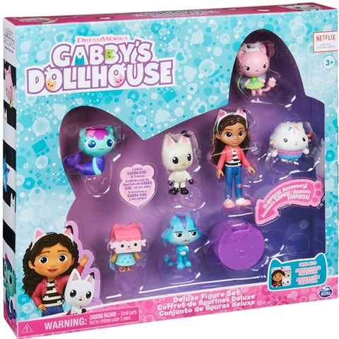 Spin Master - Set 7 Figurine Deluxe Spin Master Gabby's Dollhouse