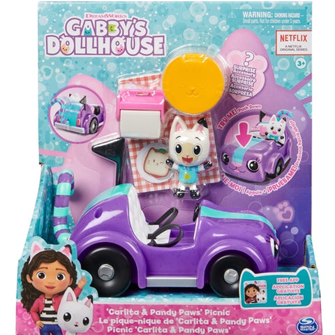 Spin Master - Set de Joaca Spin Master Gabby's Dollhouse - Vehicul cu Figurina