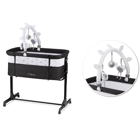 Momi - Patut Co-sleeper Revo, Black