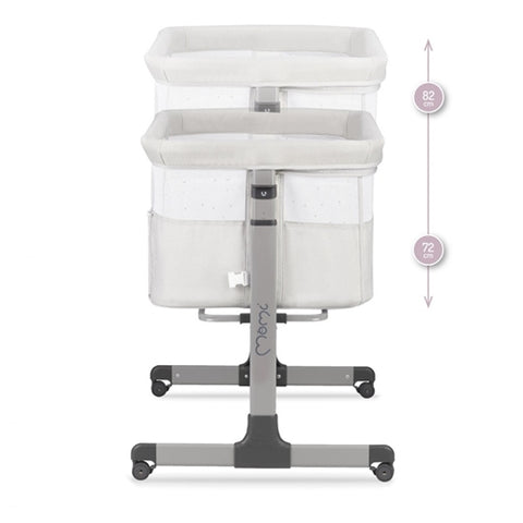 Momi - Patut Co-sleeper Revo, Light Grey