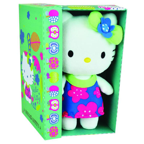 Jucarie Plus Jemini 20cm Hello Kitty Floricele Roz