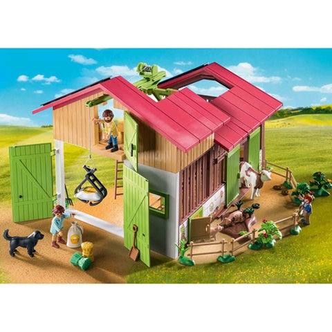 Playmobil  - Set de Constructie Playmobil Ferma Mare Extensibila