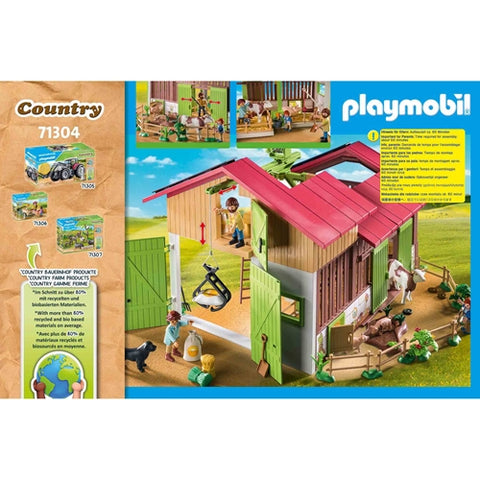 Playmobil  - Set de Constructie Playmobil Ferma Mare Extensibila