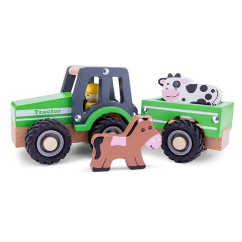 Tractor cu trailer - animale