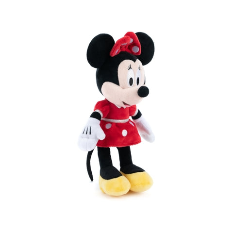 PDP Disney - Jucarie de Plus PDP Disney Minnie cu Rochita Rosie, 20 cm