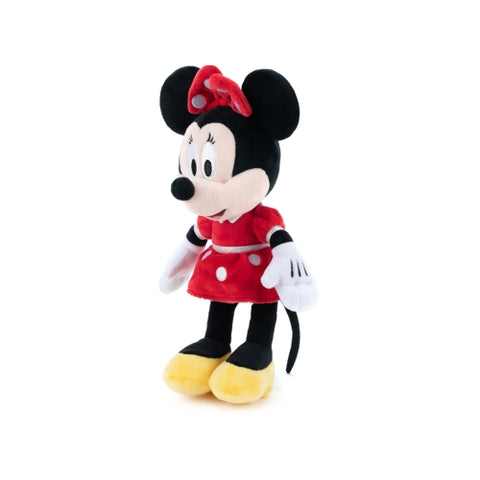 PDP Disney - Jucarie de Plus PDP Disney Minnie cu Rochita Rosie, 20 cm