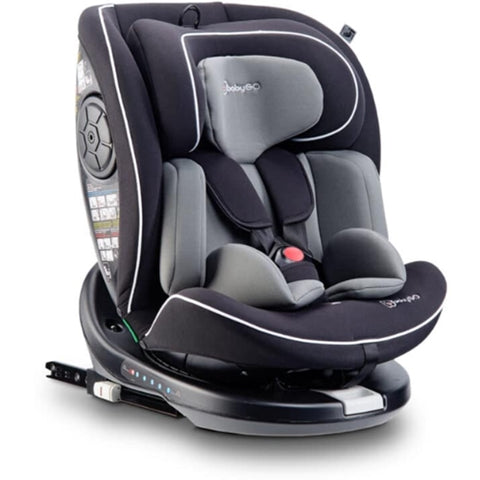 BabyGo - Scaun Auto Nova2 Rotativ BabyGo, Black, 40 -150 cm, Certificat R129 0-36 kg