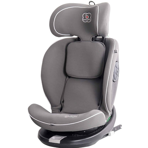 BabyGo - Scaun Auto Nova2 Rotativ BabyGo, Gray, 40 -150 cm, Certificat R129 0-36 kg