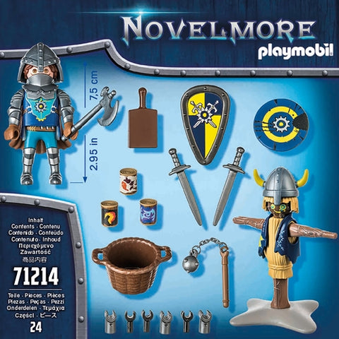 Playmobil  - Set de Constructie Playmobil Antrenamentul De Lupta Al Cavalerului Novelmore