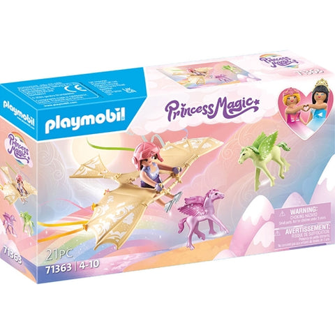 Playmobil  - Set de Constructie Playmobil Calatorie Cu Pegasus Printre Nori