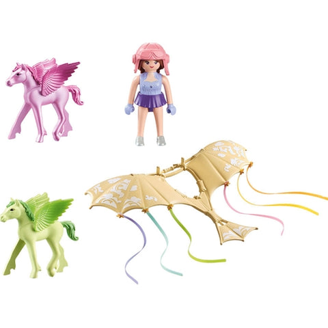 Playmobil  - Set de Constructie Playmobil Calatorie Cu Pegasus Printre Nori