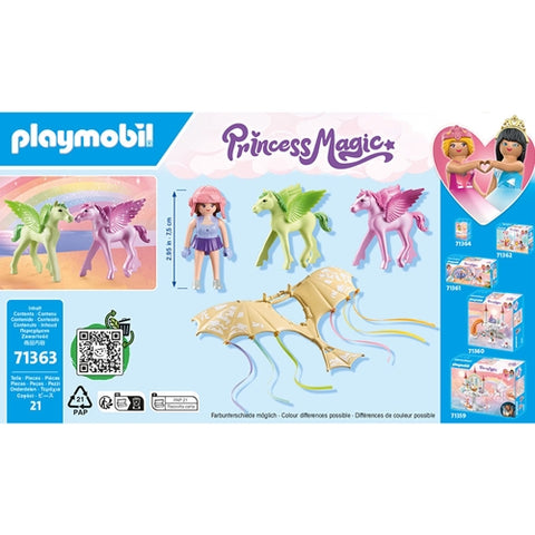 Playmobil  - Set de Constructie Playmobil Calatorie Cu Pegasus Printre Nori