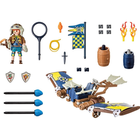 Playmobil  - Set de Constructie Playmobil Novelmore Planorul Lui Dario