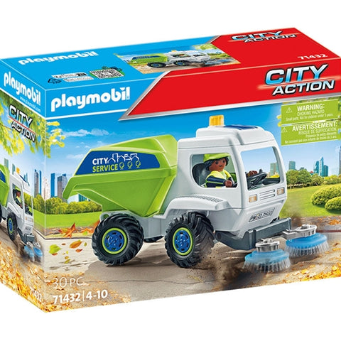 Playmobil  - Set de Constructie Playmobil Masinuta De Curatat Strada