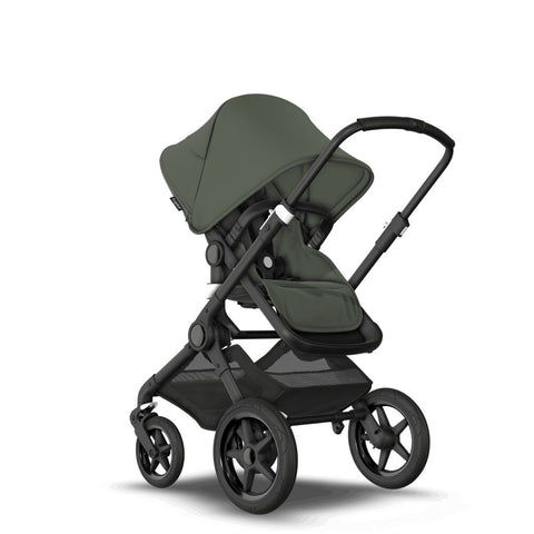 Carucior Bugaboo Fox 3 Black Forest Green 2 in 1