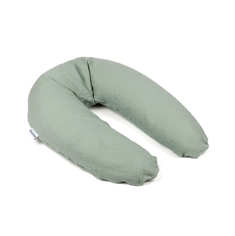 Doomoo - Perna mare 3 in 1 Comfy Big Tetra Green din bumbac organic