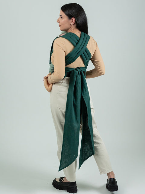 ISARA Quick Half Buckle Evergreen Linen