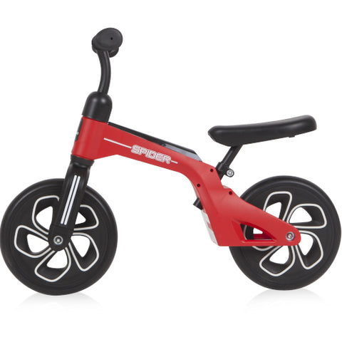 Bertoni-Lorelli - Bicicleta de Tranzitie pentru Copii Spider, fara Pedale si Roti Mari, Colectia 2019