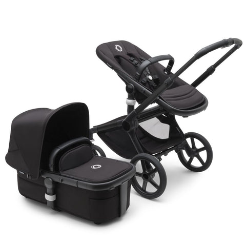 Carucior Bugaboo Fox 5 Black Midnight Black 2 in 1