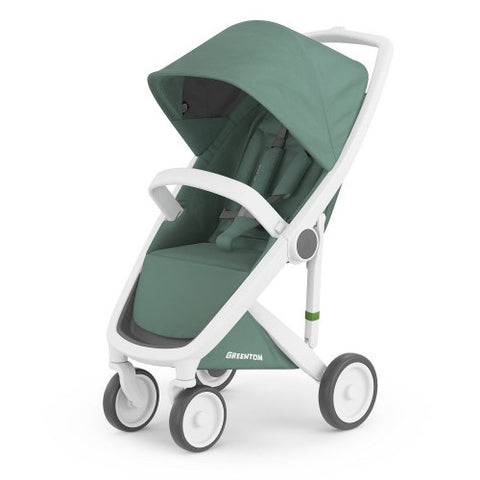 Greentom - Carucior Classic Upp Ecologic cu Cadru Alb