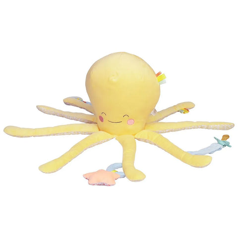 Jucarie senzoriala, de plus, Happy Sea Multiactivity Giant Octopus - Yellow