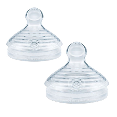 Tetina Nuk for Nature Silicon M, Set 2 Bucati