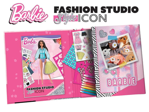 Set de colorat cu activitati Barbie - Fashion Icon