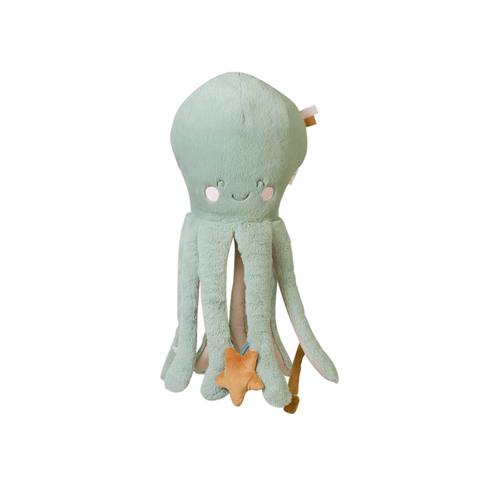 Jucarie senzoriala, de plus, Ocean Life Multiactivity Giant Plushie Octopus mint