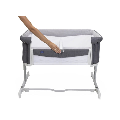 Patut atasabil pentru gemeni Chicco Next 2 Me Twins, MagnetGrey (Gri), 0luni+