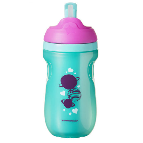 Tommee Tippee - Cana cu Pai Izoterma 260 ml, 12 Luni+