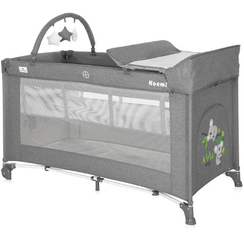Lorelli - Patut Pliabil Noemi cu 2 Nivele cu Accesorii
