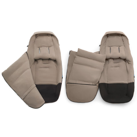 Husa de picioare carucior Bugaboo Performance Winter Dune Taupe