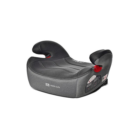 Inaltator auto pentru copii, i-Rider, Isofix, 125-150 cm, 6-12 ani, Grey Jasper