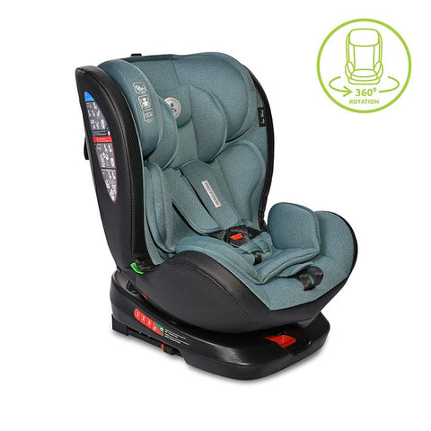 Scaun auto, Nebula, i-Size, Isofix, rotativ, 0 Luni-12 Ani, 40-150 cm, Arctic