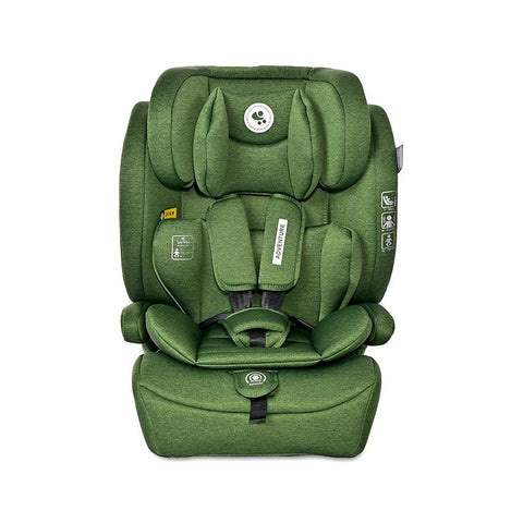 Scaun auto, Adventure, i-Size, 15 Luni-12 Ani, 76-150 cm, Green