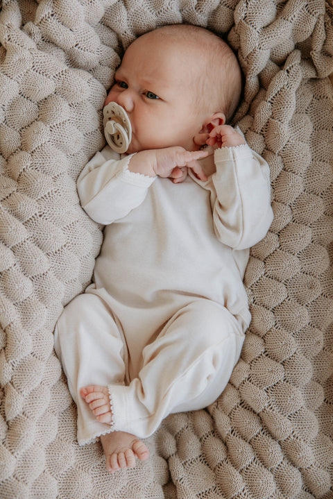 BIBS - Set 2 suzete Boheme Latex, tetina rotunda, 6 luni +-White/Sunshine