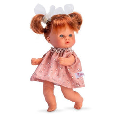 Papusa Bomboncin cu Rochiță Roz 20cm