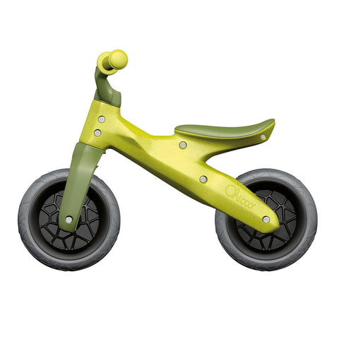 Bicicleta copii Chicco Green Hopper ecologica pentru echilibru, 18luni+