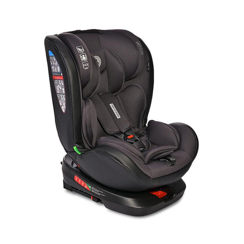 Scaun auto, Nebula, i-Size, Isofix, rotativ, 0 Luni-12 Ani, 40-150 cm, Black