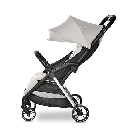 Carucior pentru nou-nascut autofold Loret, ultra-light, pana la 22 kg, Grey