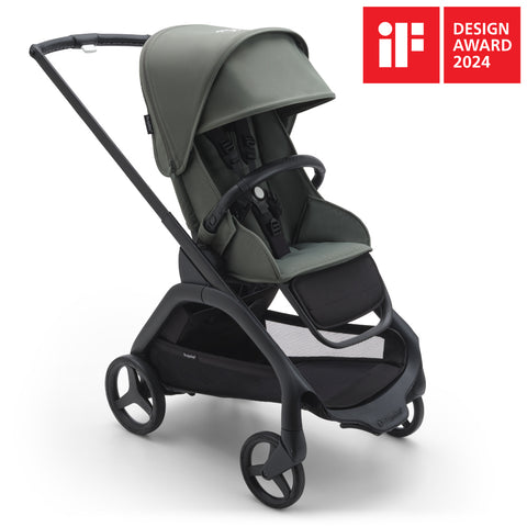 Carucior Bugaboo Dragonfly Black Forest Green