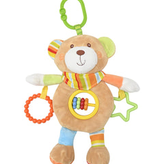 Jucărie de plus, 24 cm, de activitate, 0 luni+, ursuleț