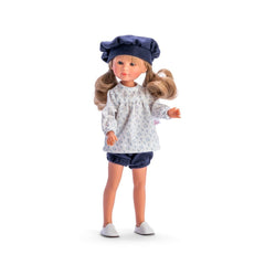 Papusa Celia cu Pantalonasi Albaștri 30cm
