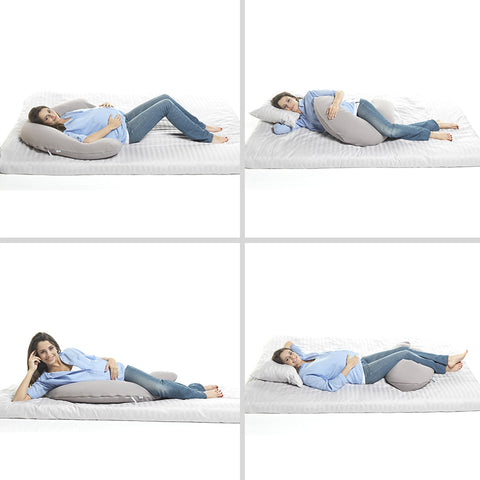 Perna gravida Beaba Big Flopsy 170 cm Fleur de Coton Terracotta