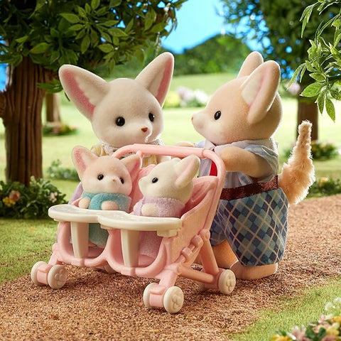 Figurine Sylvanian Families-Familia Vulpitelor Fennec