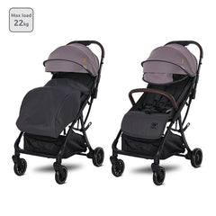 Cărucior sport autofold, până la 22 kg, Minori, Grey Jasper