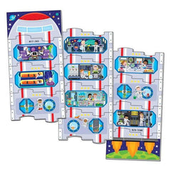 Puzzle vertical - Nava spațială (12 piese)