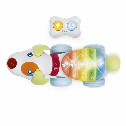 Jucarie muzicala cu telecomanda Chicco Catelusul DogReMi, 18luni-4ani