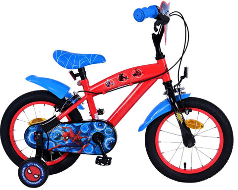 Bicicleta E&L Spiderman FW 14''